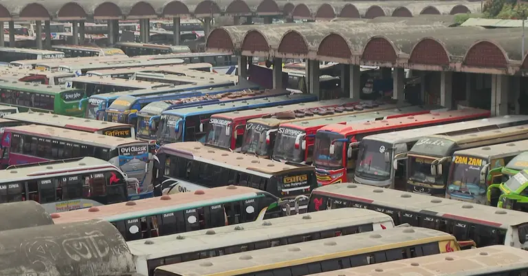 ঈদযাত্রায় বাস